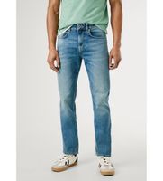 pepe jeans para hombre pm2083952aa pantalones straight jeans cash azul 3032 casual algodon denim