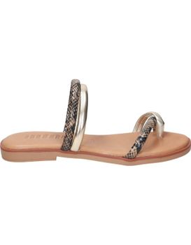 Sandalias Planas Para Mujer Mustang Alysa 54563 Animal Print 41