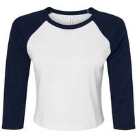 bella  canvas camiseta manga larga bl1200 para mujer