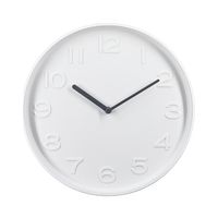 reloj de pared alba blanco o25cm thinia home