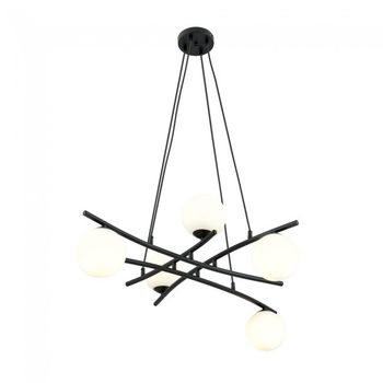 Lámpara colgante lotra opal (5 luces)