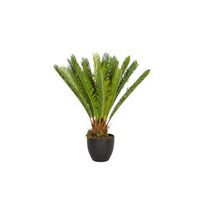 planta artificial  palmera artificial cycas de plastico verde hjh office