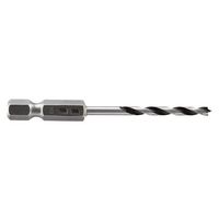 1 broca espiral para madera con vastago hexagonal wolfcraft o 30 x 65 mm