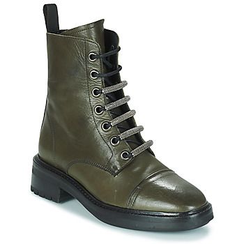 Semerdjian Botines E907-R2-SANT-GREEN para mujer