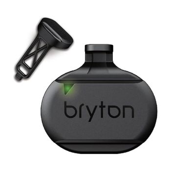 Bryton - Sensor dual de cadencia y velocidad para bicicleta SMART DUAL SENSOR Bryton, sin imán, compatible ANT+/BLE, con batería CR2032 intercambiable, ideal para ciclismo y entrenamiento en
