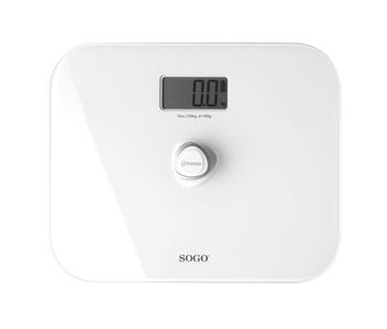 Báscula de baño digital y ecológica con technologia sin pilas - 150kg