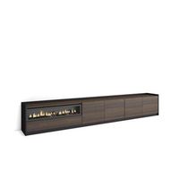 mueble tv cartaojal-02 con chimenea electrica integrada