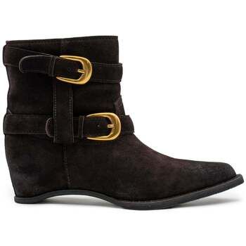 PALOMA BARCELÓ Botines RILEY SUEDE MOKA para mujer