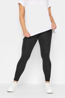 leggings en algodon negro elastano mujer curvy y tallas grandes yours for good