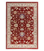 persia 884 - grana - alfombra clasica de pura lana virgen