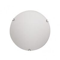 fabrilamp plafon de cristal redondo modelo avis blanco