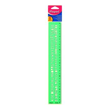 Maped Plantilla de letras (8 mm)