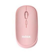 RatÃ³n inalÃ¡mbrico, 1600 DPI, 4 botones, rosa