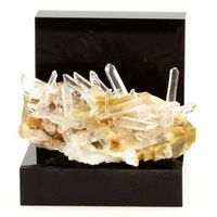 cuarzo siderite - pierre natural de francia saint -pierre -de -meage - sideritis y cuarzo cristales multicolores 1349 ct - certificado de
