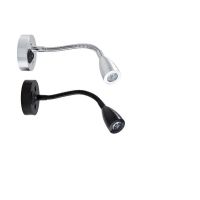 lampara led de pared 12v para rv lectura trabajo techo 3w para barcos yates foco iluminacion interior de cabecera