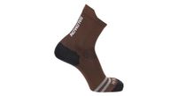 calcetines salomon s lab ultra crew marron