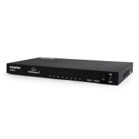 splitter hdmi gembird dsp-8ph4-03 8 salidas full hd 3d acero negro