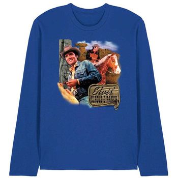 Elvis Presley Camiseta manga larga Ranch para mujer