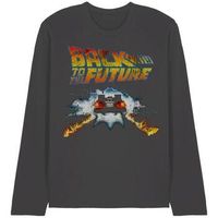 back to the future camiseta manga larga tv35302 para mujer