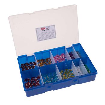Box Of 200 Assorted Micro Blade Fuses 2Amp 30Amp