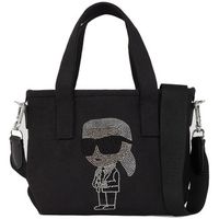 karl lagerfeld bolsa ikon rhinestone sm shopper para mujer