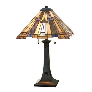 Lámpara de mesa inglenook (2 luces)