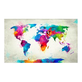 Papel Pintado 3d - The Map Of Happiness (450x270 Cm)