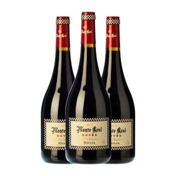 Bodegas Riojanas Vino Tinto Monte Real Cuvée Rioja 75 Cl 14% Vol. (pack De 3 Unidades)