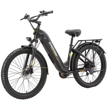 [EU DIRECT] SINOHON AK26 Bicicleta eléctrica 48V 18H 1000W motor Velocidad máxima 40 km/h Neumático de 26 pulgadas Alcan