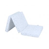 colchon plegable 60 x 120 x 5cm bear with me azul