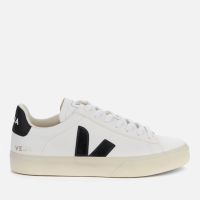 veja womens campo chrome free leather trainers - uk 5