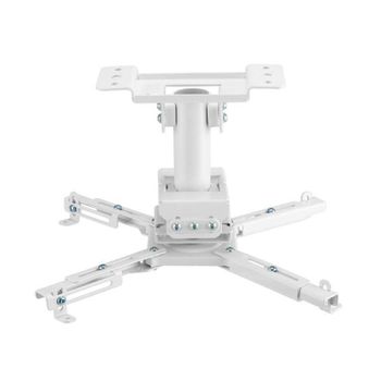 Kimex Soporte de Techo para Proyectores Altura 25cm Blanco