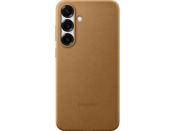 Funda móvil - Samsung Kindsuit, Para Galaxy S25 Plus, Cuero Vegano, Caramelo