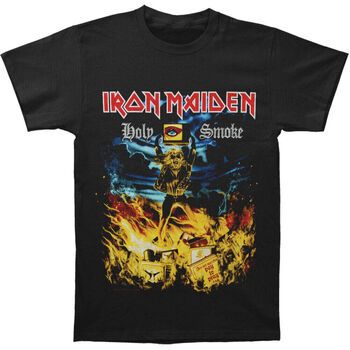 Iron Maiden Camiseta manga larga Holy Ske para mujer