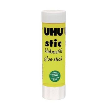 UHU Glue Stick (40g) Solid Washable Non-Toxic PK12