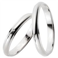 alianzas oro blanco 3mm