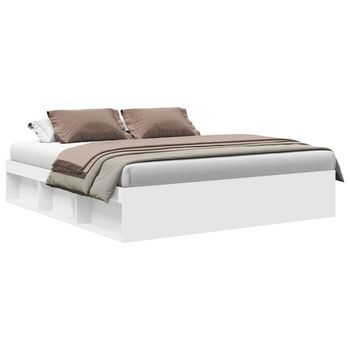 Estructura De Cama Blanco 180x200 Cm