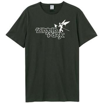 Amplified Clothing Camiseta manga larga Crawling Lyrics para hombre