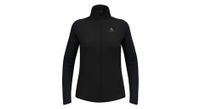chaqueta de running hibrida para mujer odlo zeroweight warm 2 0 negra