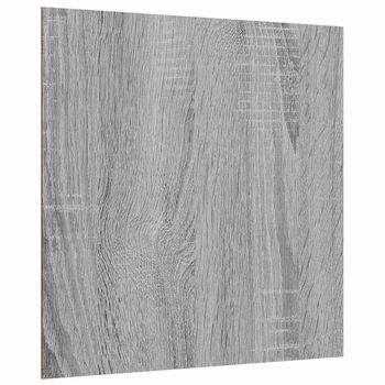 Paneles Decorativos 50 Uds. Gris Sonoma 30 X 30 X 0.27 Cm Vidaxl