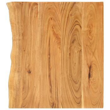 Encimera Para Armario Tocador Madera Maciza Acacia 80x52x2,5 Cm Cfw30862