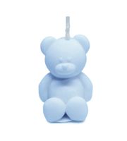 lote de 6 velas con osito azul claro alt4