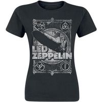 led zeppelin tops y camisetas lz1 para mujer