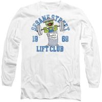 sesame street camiseta manga larga oscar lift club para mujer