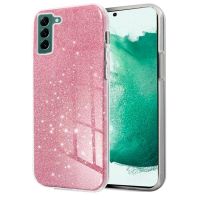 cool funda glitter rosa para samsung galaxy s22 plus s906