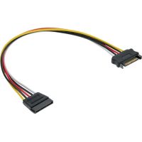 inline cable extensor alimentacion sata machohembra 30cm