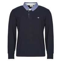 gant polo reg chambray heavy rugger para hombre