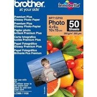 brother bp71gp50 premium glossy photo paper papel fotografico blanco
