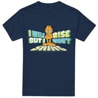 garfield camiseta rise not shine para hombre
