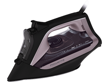 Plancha de vapor - Rowenta Express Steam DW4345D1, 2600 W, 0.25 l, 200 g/min, Microsteam, Lila